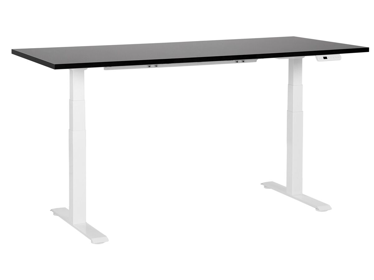 Beliani Escritorio regulable Destines 180x80 Negro
