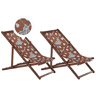 Beliani Cadeira loungerelax ANZIO