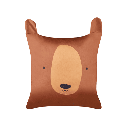 Beliani Almofada decorativa TEDDYBEAR