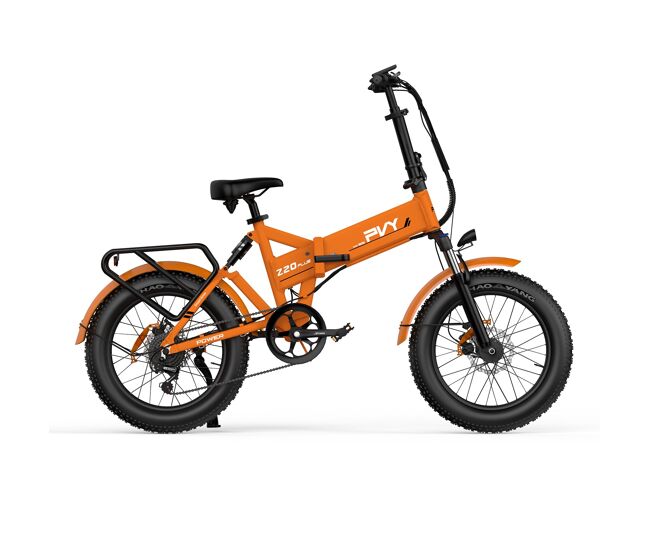 Descubre la bicicleta eléctrica pvy z20 plus 1000 con motor de 250w y batería de 48v16.5ah