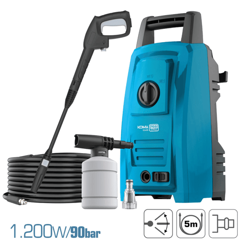 Hidrolimpador Koma Tools 1200 W 220-240 V 90 bar