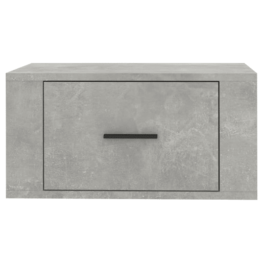 vidaXL Mesas de cabeceira de parede 2 pcs 50x36x25 cm cinzento cimento vidaXL Mesas de cabeceira de parede 2 pcs 50x36x25 cm cinzento cimento