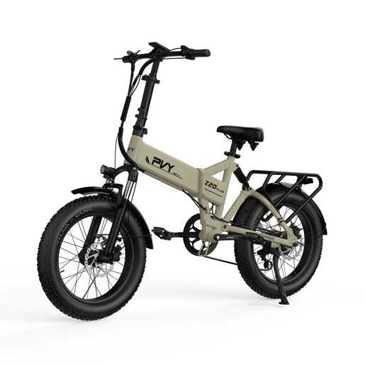 Nova Bicicleta Elétrica PVY Z20 Plus 1000 - 250W, 48V16.5AH, 120KM Autonomia