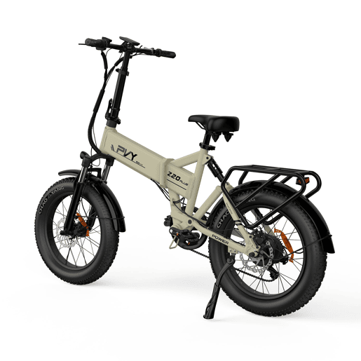 Nova Bicicleta Elétrica PVY Z20 Plus 1000 - 250W, 48V16.5AH, 120KM Autonomia
