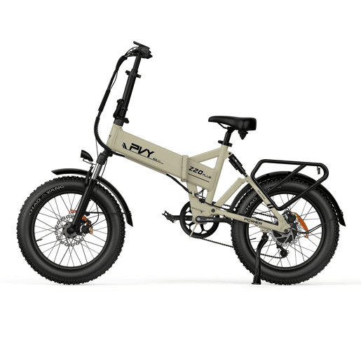 Nova Bicicleta Elétrica PVY Z20 Plus 1000 - 250W, 48V16.5AH, 120KM Autonomia