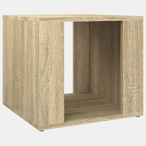 vidaXL Mesa de cabeceira 41x40x36 cm derivados madeira carvalho sonoma