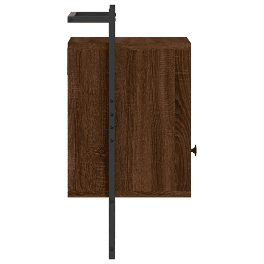 vidaXL Mesas cabeceira 2 pcs 40x30x61 deriv. madeira carvalho castanho vidaXL Mesas cabeceira 2 pcs 40x30x61 deriv. madeira carvalho castanho