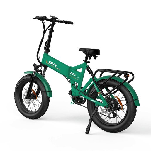 Descubra a Bicicleta Elétrica PVY Z20 Plus 1000 com Autonomia de 120KM