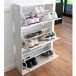 Zapatero Madera, Tres Puertas 63 Zapatero Madera, Tres Puertas 63 Blanco