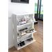 Zapatero Madera, Tres Puertas 63 Zapatero Madera, Tres Puertas 63 Blanco