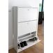 Zapatero Madera, Tres Puertas 63 Zapatero Madera, Tres Puertas 63 Blanco