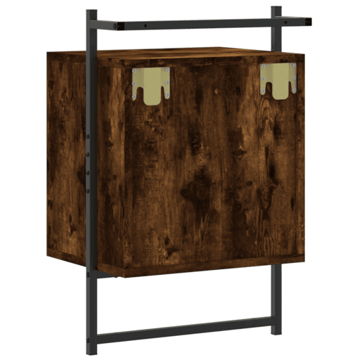 vidaXL Mesas cabeceira 2 pcs 40x30x61cm deriv. madeira carvalho fumado vidaXL Mesas cabeceira 2 pcs 40x30x61cm deriv. madeira carvalho fumado