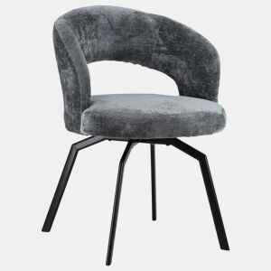 Silla de chenilla gris EHBA