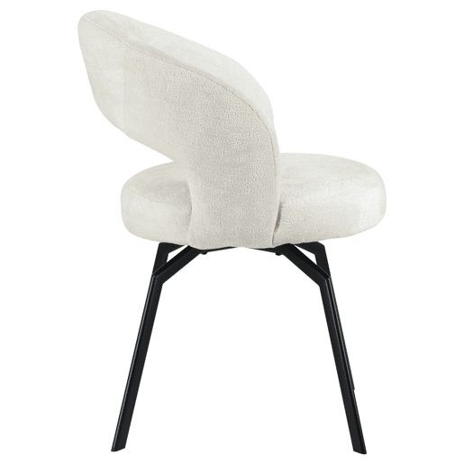 Silla de chenilla beige EHBA Silla de chenilla beige EHBA