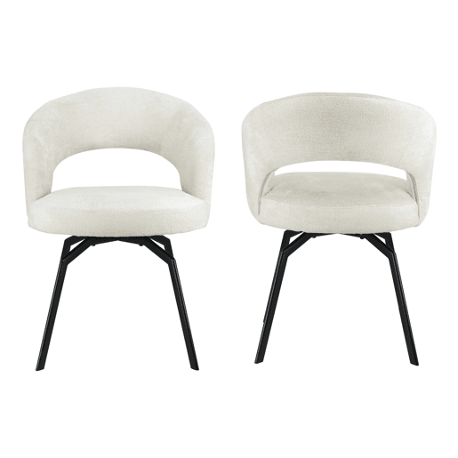 Silla de chenilla beige EHBA Silla de chenilla beige EHBA