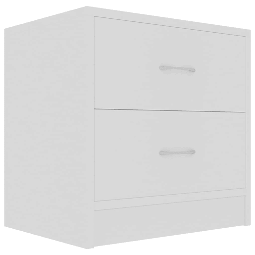 vidaXL Mesa de cabeceira 40x30x40 cm derivados de madeira branco vidaXL Mesa de cabeceira 40x30x40 cm derivados de madeira branco