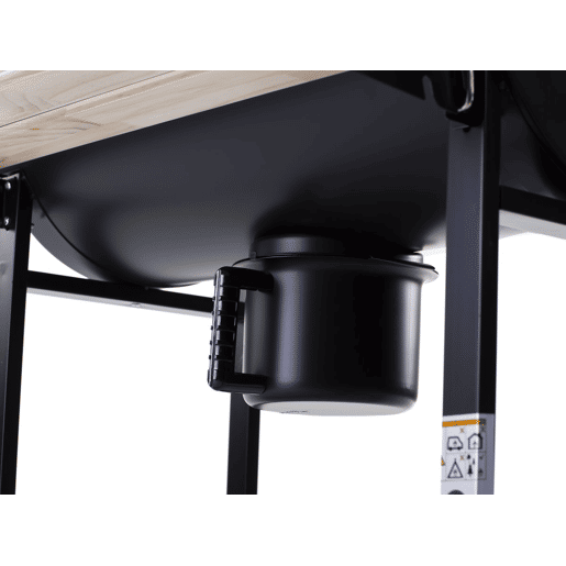 Churrasqueira a carvão XXL King - 95 x 63 x 105 cm - Preto