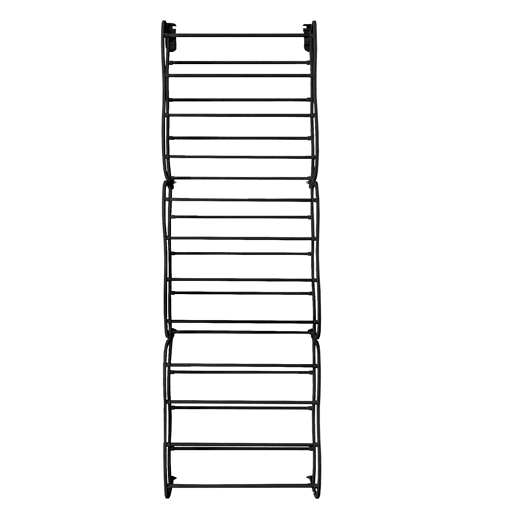 Sapateira suspensa para porta de metal 36 pares Nyana Home