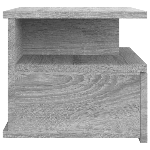 vidaXL Mesa cabeceira suspensa 40x31x27 cm madeira proc. sonoma cinza vidaXL Mesa cabeceira suspensa 40x31x27 cm madeira proc. sonoma cinza