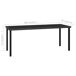 Conjunto de comedor de jardín 7 piezas ratán sintético Conjunto de comedor de jardín 7 piezas ratán sintético Negro