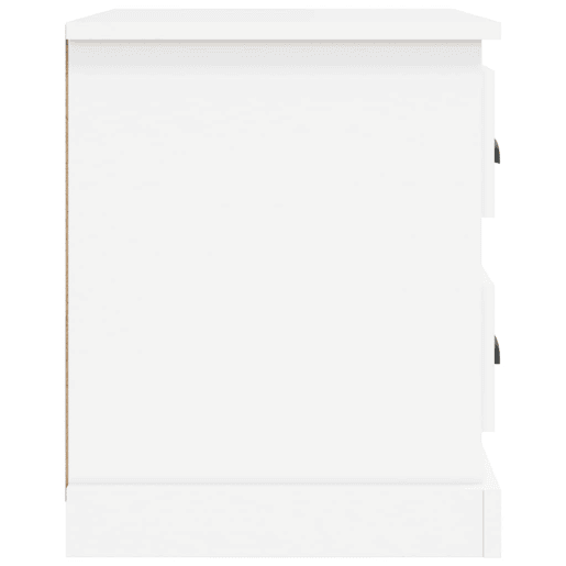 vidaXL Mesa de cabeceira 39x39x47,5 cm derivados de madeira branco vidaXL Mesa de cabeceira 39x39x47,5 cm derivados de madeira branco