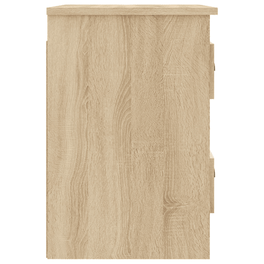 vidaXL Mesas de cabeceira parede 2 pcs 41,5x36x53 cm carvalho sonoma vidaXL Mesas de cabeceira parede 2 pcs 41,5x36x53 cm carvalho sonoma