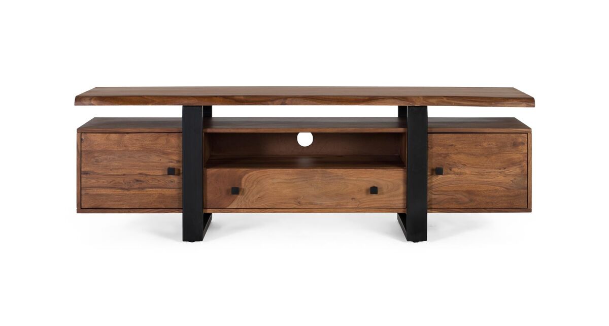 MUEBLE DE TV de madera de palisandro - Giner y Colomer
