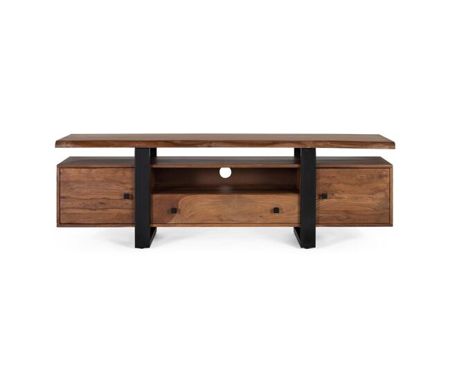 MUEBLE DE TV - AUDIO Marrón de 55x45x170 cm - Giner y Colomer