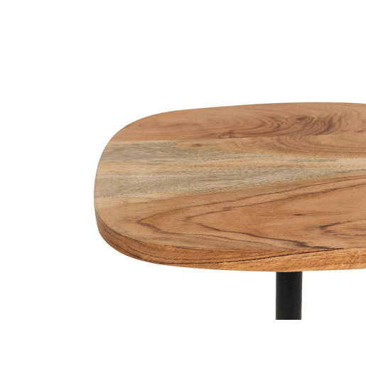 Mesa de apoio OASIS Metal CastanhoPreto