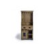 Mueble botellero 1 puerta corredera en madera de mango Mueble botellero 1 puerta corredera en madera de mango Marrón