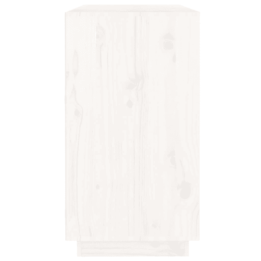 vidaXL Aparador 100x40x75 cm madeira de pinho maciça branco vidaXL Aparador 100x40x75 cm madeira de pinho maciça branco