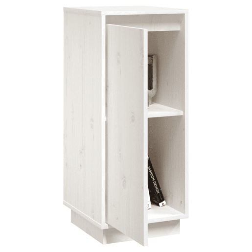vidaXL Aparadores 2 pcs 31,5x34x75 cm madeira de pinho maciça branco vidaXL Aparadores 2 pcs 31,5x34x75 cm madeira de pinho maciça branco