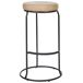 Beliani Silla de bar MILROY Beliani Silla de bar MILROY Beige