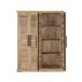 Armario 4 puertas fabricado en madera de mango Armario 4 puertas fabricado en madera de mango Marrón