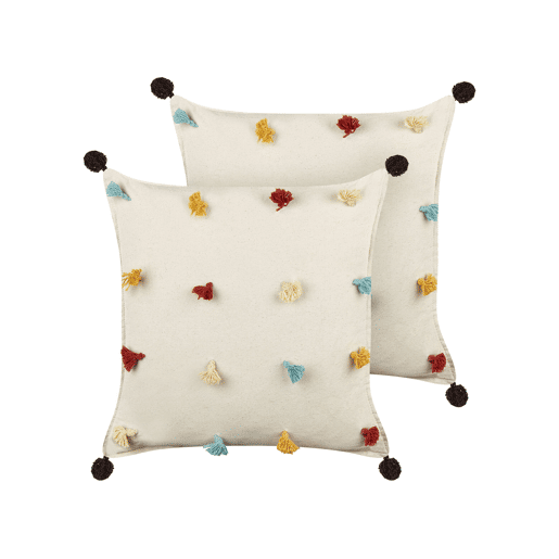 Beliani Almofada decorativa FUSSEL Beliani Almofada decorativa FUSSEL