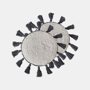 Beliani Almofada decorativa THISTLE