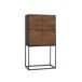 Alacena 2 puertas de madera de palisandro - GINER Y COLOMER Alacena 2 puertas de madera de palisandro - GINER Y COLOMER Multicolor