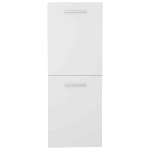 vidaXL Armário de casa de banho 30x30x80cm derivados de madeira branco vidaXL Armário de casa de banho 30x30x80cm derivados de madeira branco