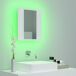 Armario espejo de baño LED acrílico 40 Armario espejo de baño LED acrílico 40 Blanco