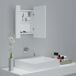 Armario espejo de baño LED acrílico 40 Armario espejo de baño LED acrílico 40 Blanco
