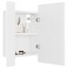Armario espejo de baño LED acrílico 40 Armario espejo de baño LED acrílico 40 Blanco