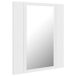 Armario espejo de baño LED acrílico 40 Armario espejo de baño LED acrílico 40 Blanco