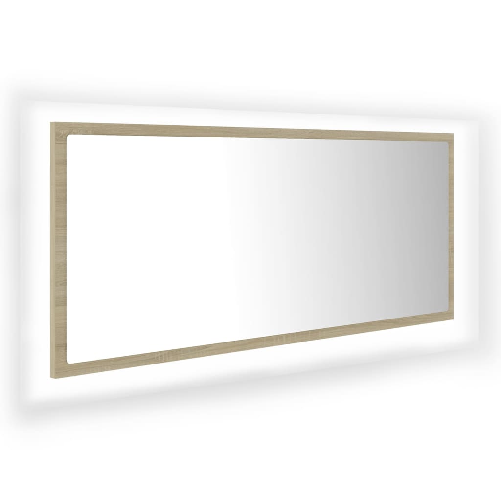 Espejo de baño LED acrílico 100x8