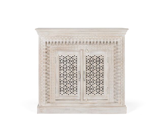 Aparador - vajillero blanco de 100x40x110 cm - giner y colomer