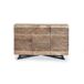 Aparador en madera de acacia y ptas metal natural .Giner y Colomer Aparador en madera de acacia y ptas metal natural .Giner y Colomer Marrón