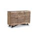 Aparador en madera de acacia y ptas metal natural .Giner y Colomer Aparador en madera de acacia y ptas metal natural .Giner y Colomer Marrón