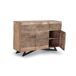 Aparador en madera de acacia y ptas metal natural .Giner y Colomer Aparador en madera de acacia y ptas metal natural .Giner y Colomer Marrón