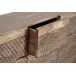 Aparador en madera de acacia y ptas metal natural .Giner y Colomer Aparador en madera de acacia y ptas metal natural .Giner y Colomer Marrón