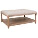 Banqueta de madera tapizada 110x78 Banqueta de madera tapizada 110x78 Gris