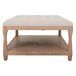 Banqueta de madera tapizada 110x78 Banqueta de madera tapizada 110x78 Gris